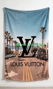 Louis Vuitton Throw Blankets